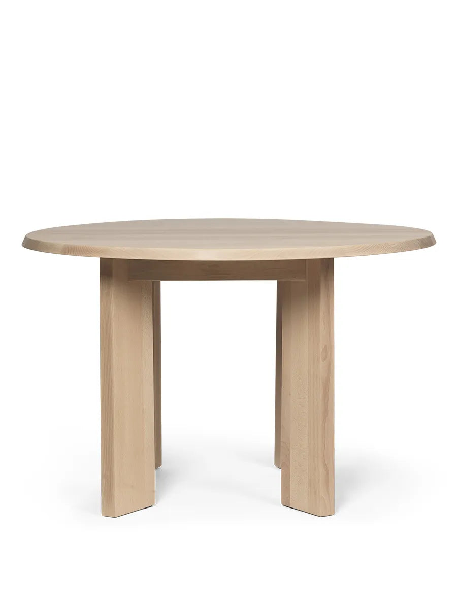 Tarn Dining Table 115, white oiled fra Ferm Living - 1 - Jacobsen Plus