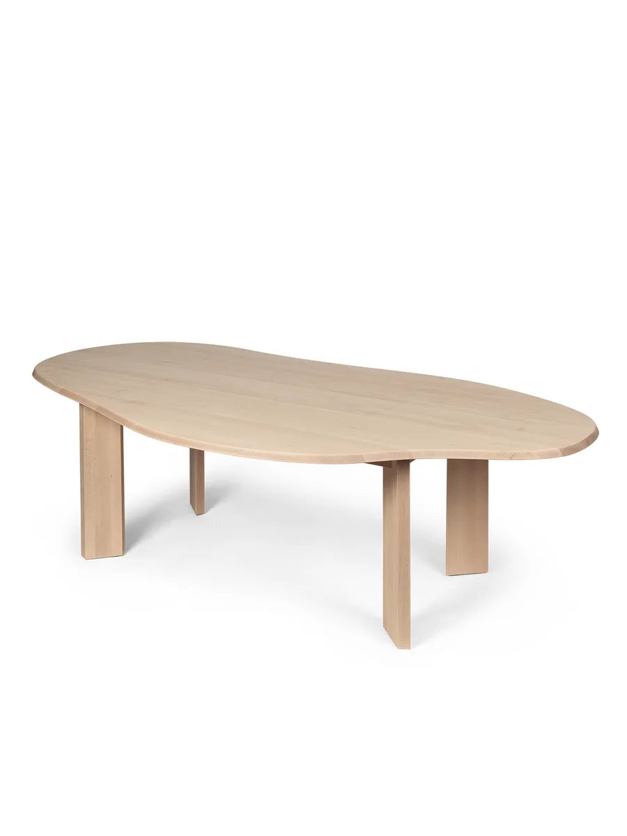 Tarn Dining Table 220, white oiled fra Ferm Living - 2 - Jacobsen Plus