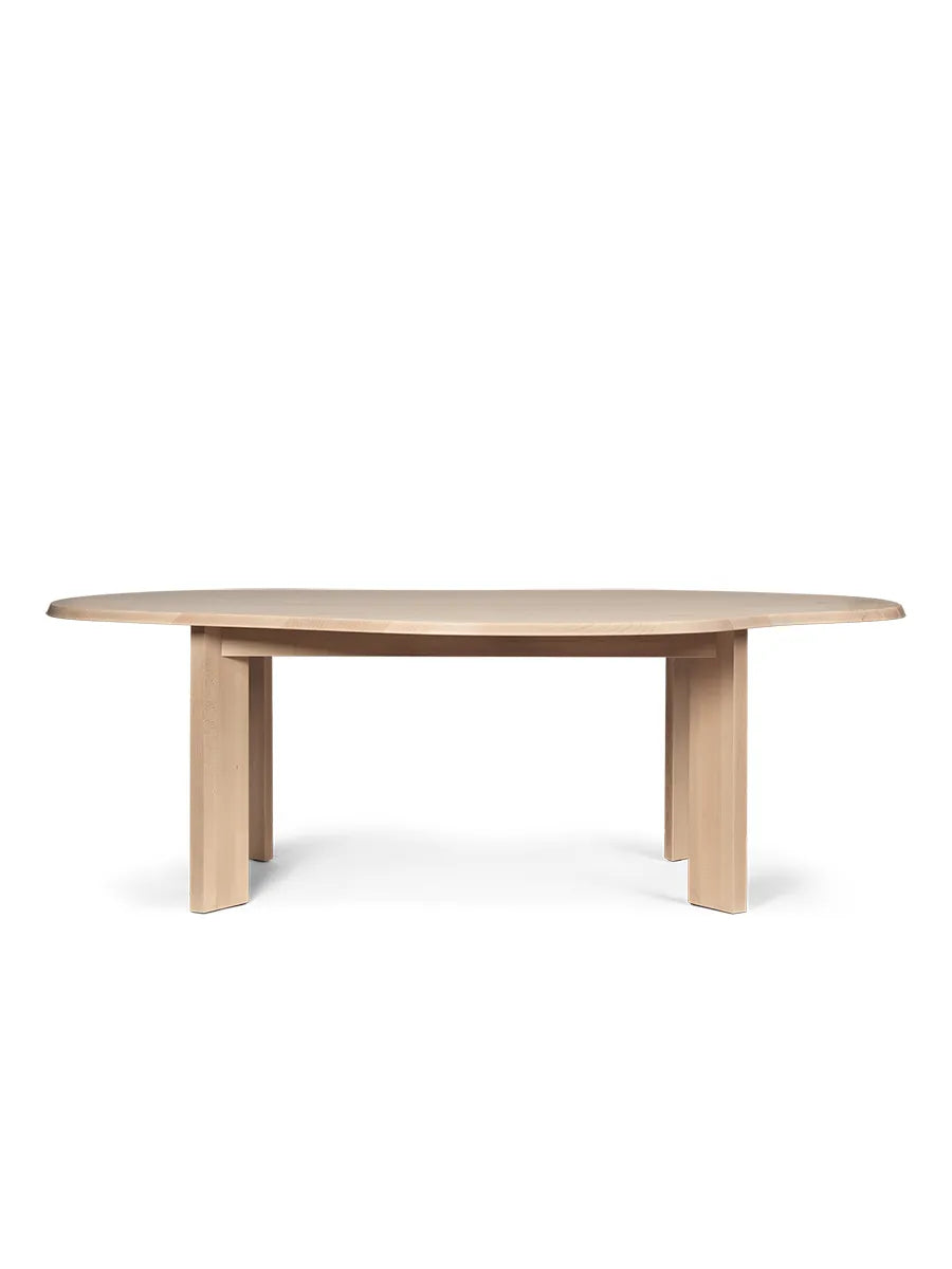 Tarn Dining Table 220, white oiled fra Ferm Living - 1 - Jacobsen Plus