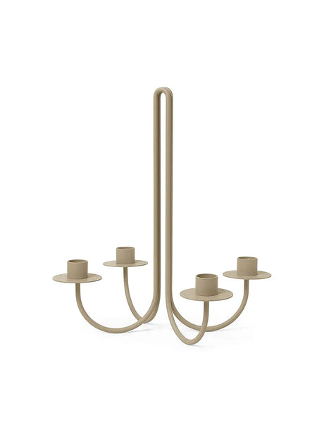 Sway Candelabra fra Ferm Living - Cashmere - Jacobsen Plus