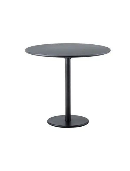 Go Cafébord, Ø80 cm fra Cane-line - Grå - Jacobsen Plus