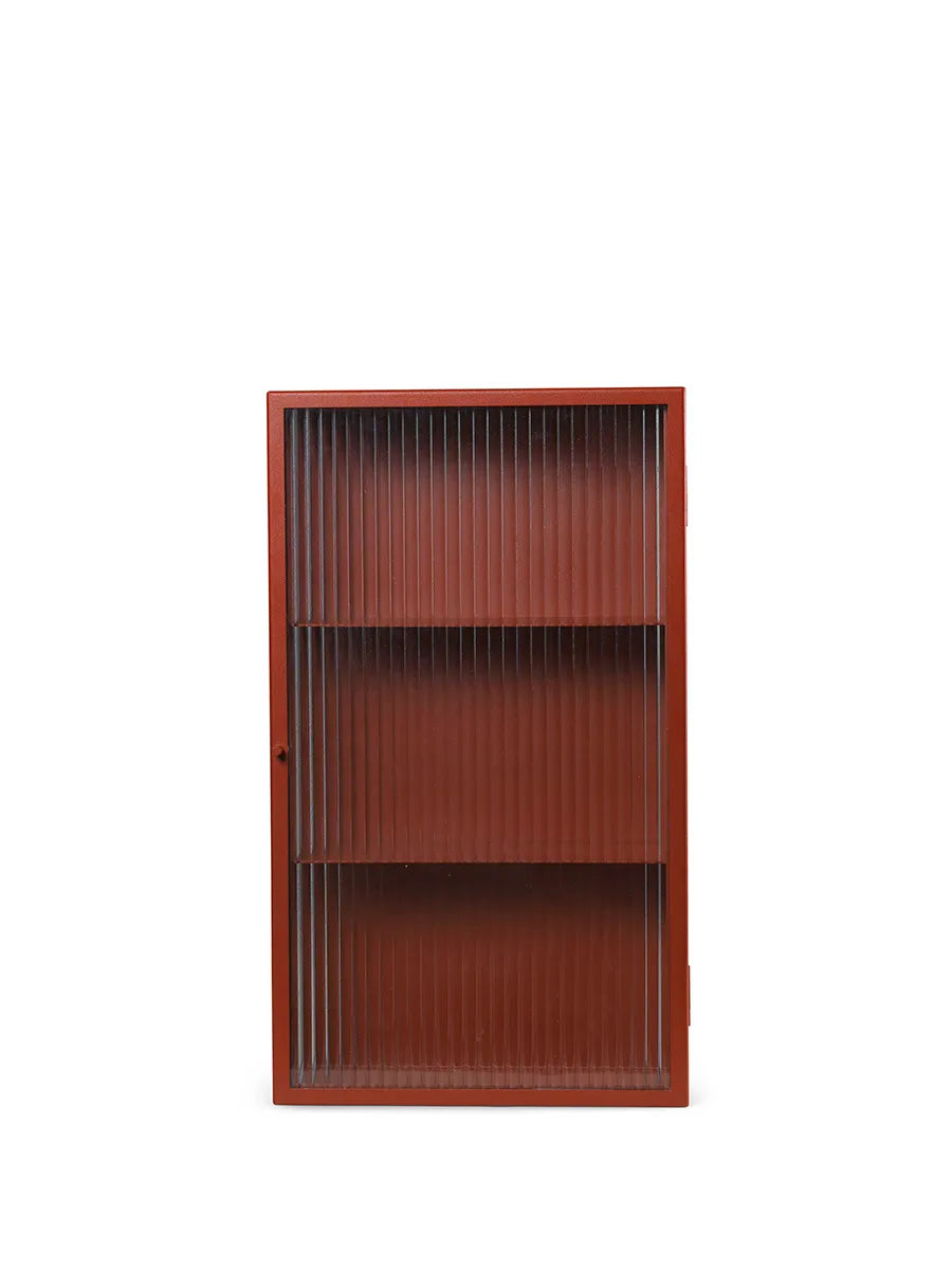 Haze Wall Cabinet, oxide red fra Ferm Living - 1 - Jacobsen Plus