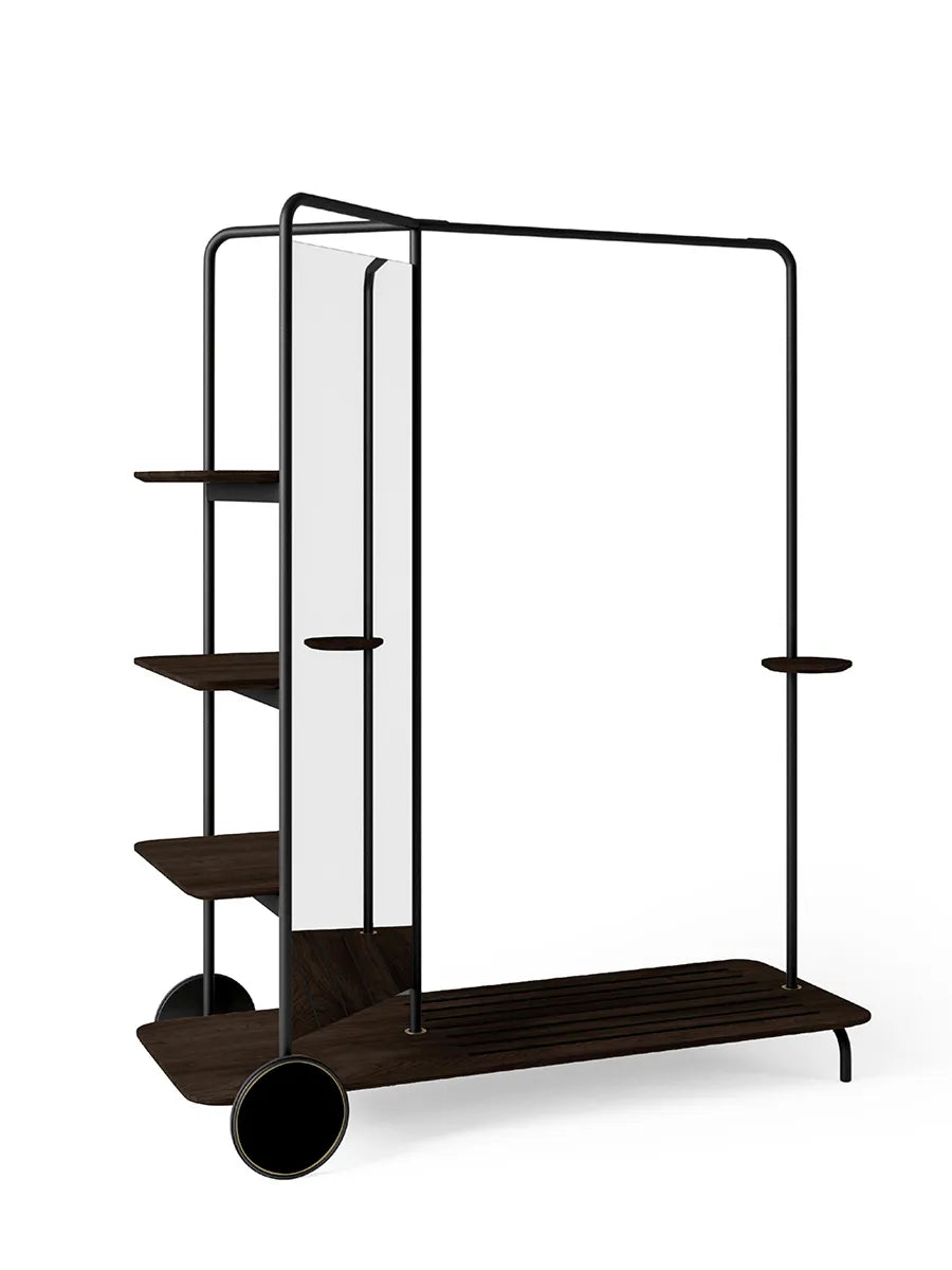 Host Wardrobe, black oak fra Stellar Works - 1 - Jacobsen Plus