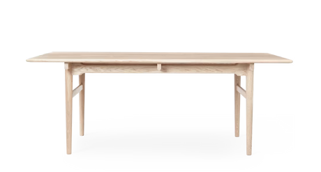 CH327 Spisebord, 190 cm fra Carl Hansen & Søn - Eg / Hvidolie - Jacobsen Plus