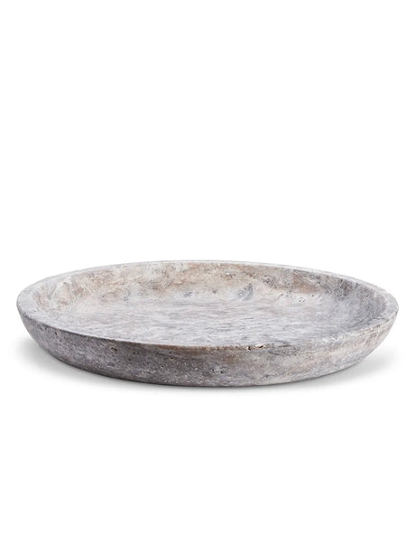 Hyben Fad, silver travertin fra Wabi Sabi Nordic - 1 - Jacobsen Plus