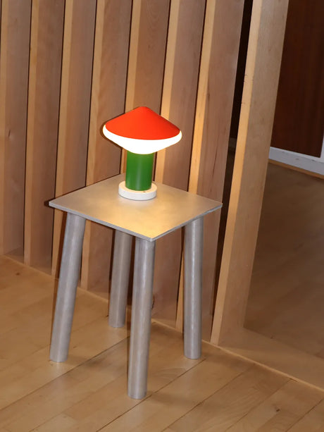 Whipped Portable Table Lamp, luminous orange fra LEO Objects - 2 - Jacobsen Plus