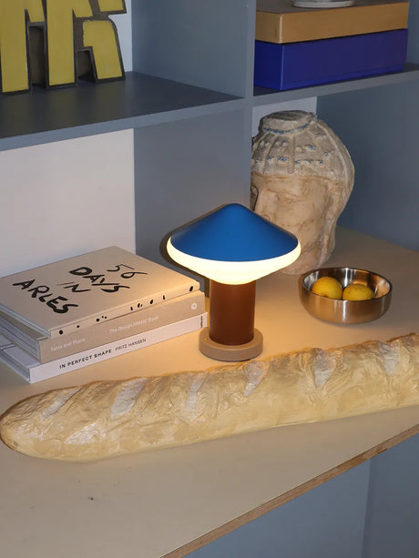 Whipped Portable Table Lamp, sky blue fra LEO Objects - 2 - Jacobsen Plus