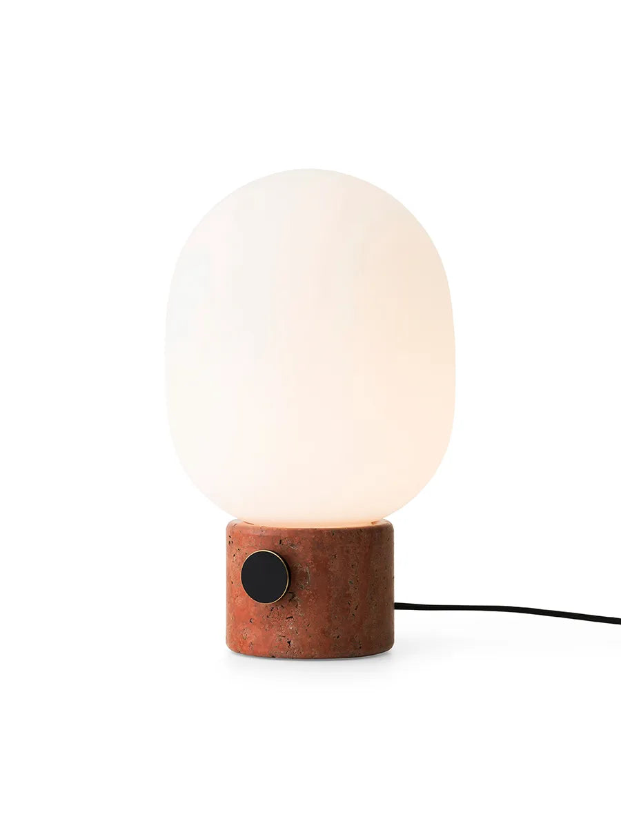 JWDA Table Lamp, red travertine stone fra Audo Copenhagen - 1 - Jacobsen Plus