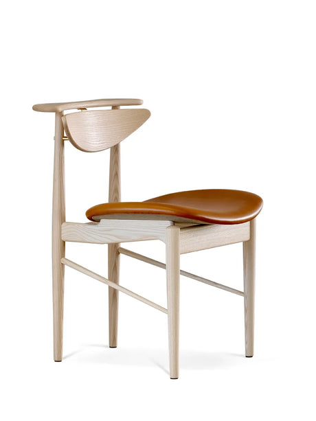 Karmstolen, ask/olie m. cognac læder af Finn Juhl - 1 - Jacobsen Plus