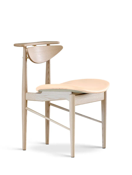 Karmstolen, ask/olie m. vegetal læder af Finn Juhl - 1 - Jacobsen Plus