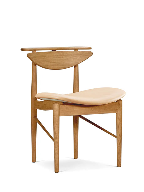 Karmstolen, eg/olie m. vegetal læder af Finn Juhl - 1 - Jacobsen Plus