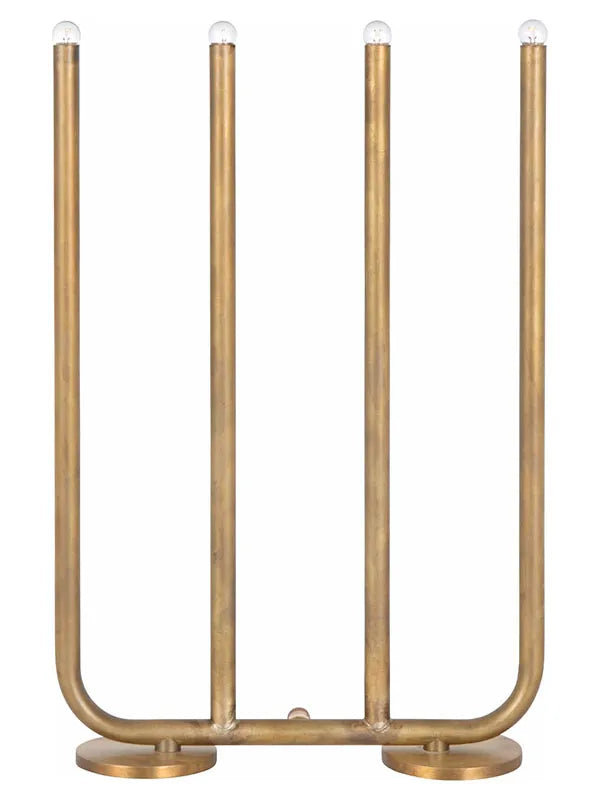 December bordlampe, lille/rå messing fra Konsthantverk - 1 - Jacobsen Plus