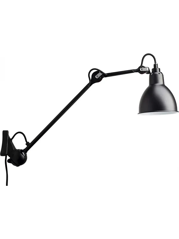 Nr. 222 væglampe fra Lampe Gras - Sort stel / Sort - Jacobsen Plus