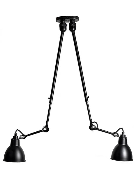 Nr. 302 dobbelt loftlampe fra Lampe Gras - 1 - Jacobsen Plus