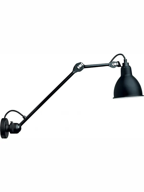 Nr. 304 L40 væglampe fra Lampe Gras - Sort stel / Sort - Jacobsen Plus