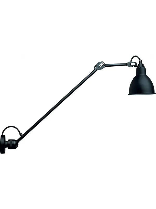 Nr. 304 L60 væglampe fra Lampe Gras - Sort stel / Sort - Jacobsen Plus