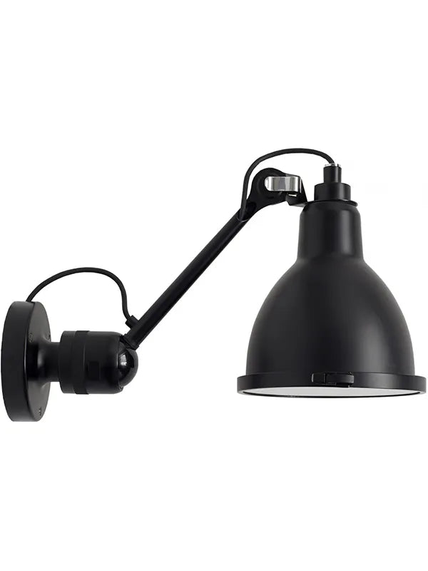 Nr. 304XL udendørs væglampe fra Lampe Gras - Sort - rund skærm / Uden sensor - Jacobsen Plus