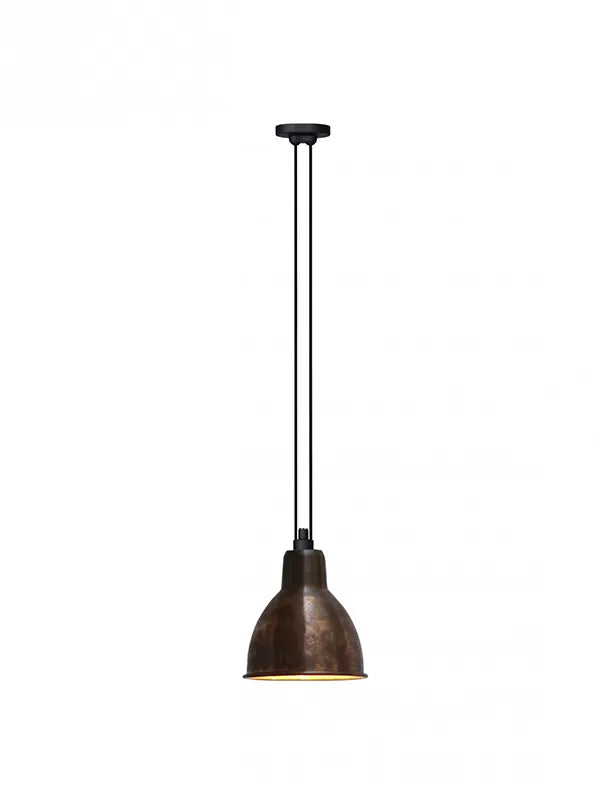 Nr. 322XL Loftlampe fra Lampe Gras - Rå kobber - rund skærm - Jacobsen Plus