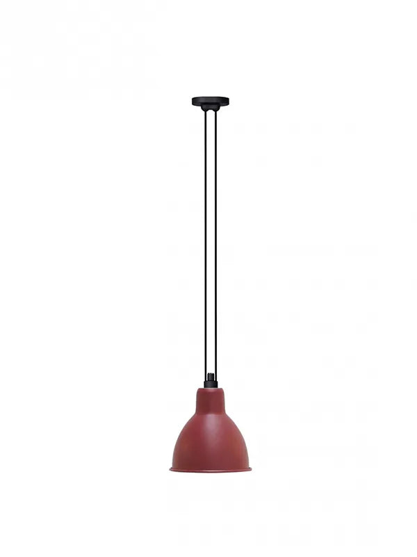 Nr. 322XL Loftlampe fra Lampe Gras - Rød - rund skærm - Jacobsen Plus