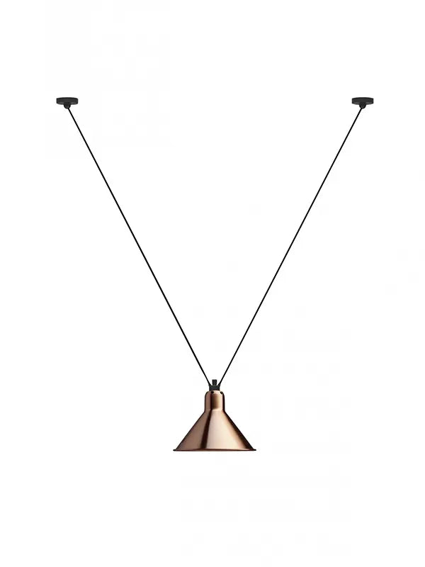 Nr. 323L Loftlampe fra Lampe Gras - Kobber - Jacobsen Plus