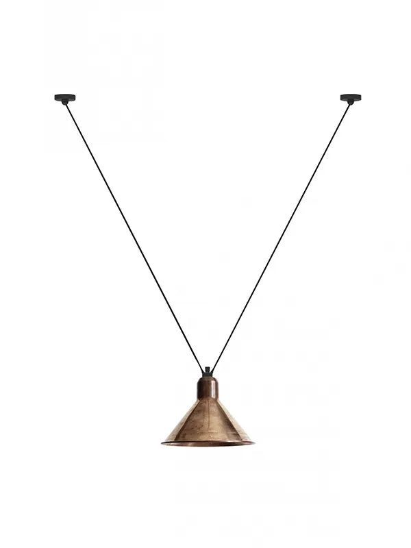 Nr. 323XL Loftlampe fra Lampe Gras - Rå kobber - Jacobsen Plus