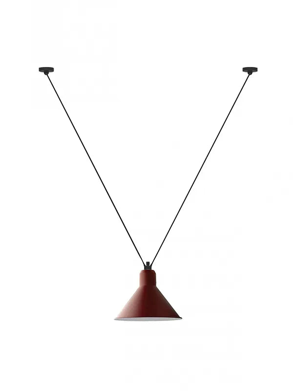 Nr. 323XL Loftlampe fra Lampe Gras - Rød - Jacobsen Plus