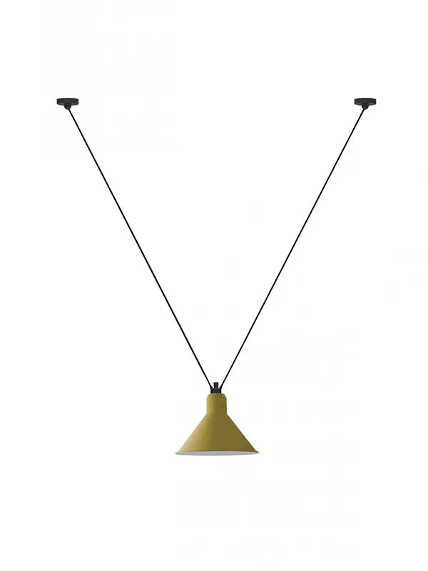 Nr. 323L Loftlampe fra Lampe Gras - Gul - Jacobsen Plus