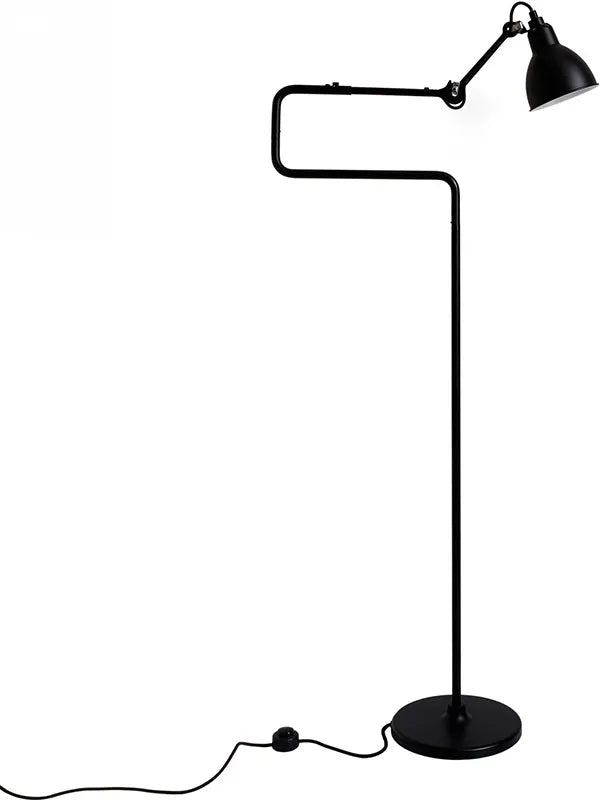 Nr. 411 gulvlampe fra Lampe Gras - Sort - Jacobsen Plus