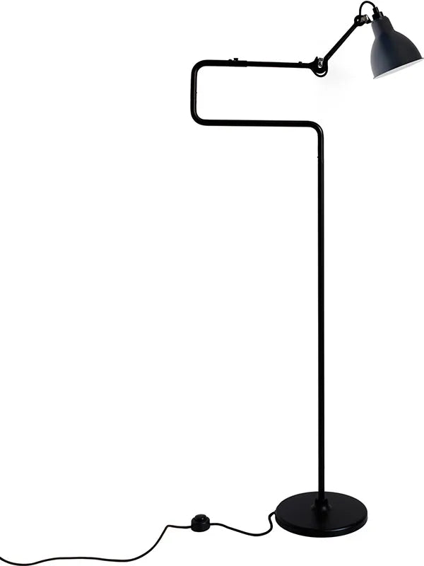 Nr. 411 gulvlampe fra Lampe Gras - Blå - Jacobsen Plus