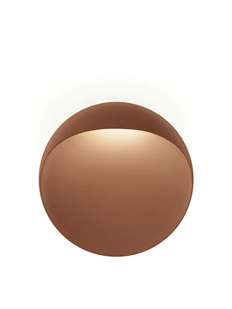 Flindt væglampe fra Louis Poulsen - Ø 300 / Corten - Jacobsen Plus