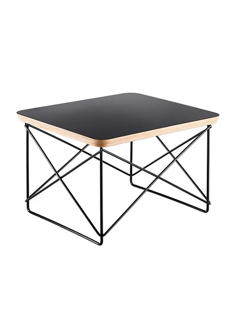 LTR Occasional Table fra Vitra - Sort laminat / Sort stel - Jacobsen Plus