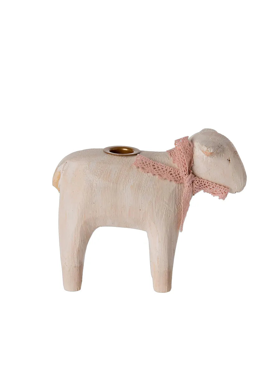 Lam Lysestage fra Maileg - Rosa - Jacobsen Plus