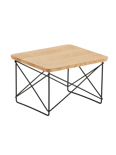 LTR Occasional Table fra Vitra - Massivt eg / Sort stel - Jacobsen Plus