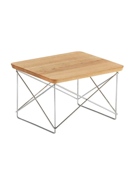 LTR Occasional Table fra Vitra - Massivt eg / Krom stel - Jacobsen Plus