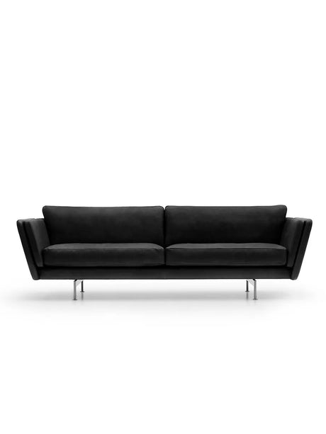 MH GRASP Sofa, gefion læder fra Mogens Hansen - Sort / 223 cm - Jacobsen Plus