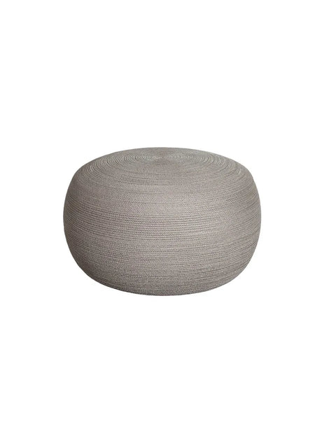 Circle Fodskammel, stor fra Cane-line - Taupe - Jacobsen Plus