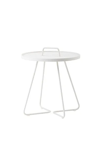 On The Move Sidebord fra Cane-line - Stor / Hvid - Jacobsen Plus