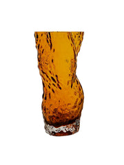 Ostrea Vase, amber fra Hein Studio