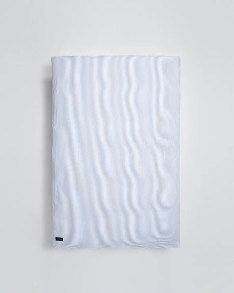 Wall Street Oxford Duvet Cover Single 140x200 cm fra Magniberg - White Stripe - Jacobsen Plus