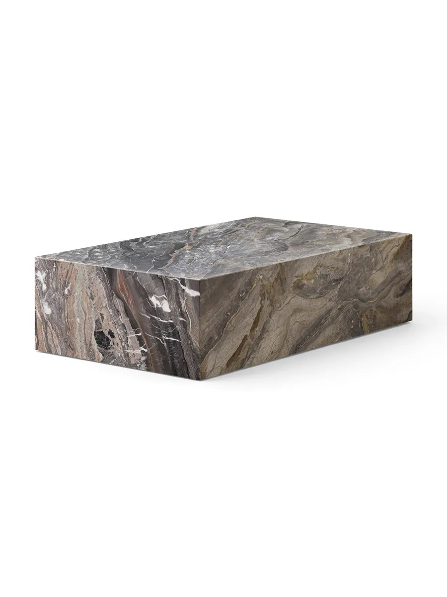 Plinth Low, grey galaxy marble fra Audo Copenhagen - 4 - Jacobsen Plus