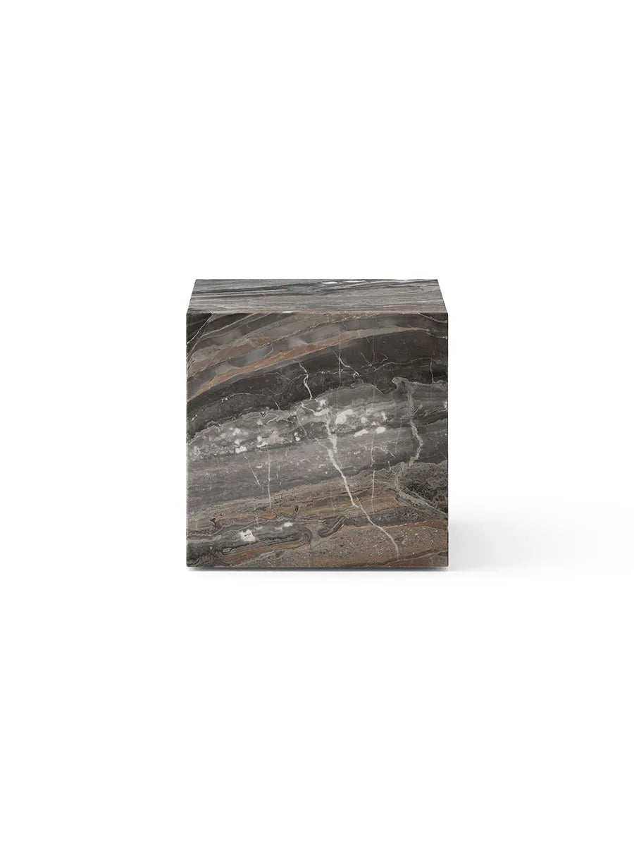 Plinth Cubic, grey galaxy marble fra Audo Copenhagen - 5 - Jacobsen Plus