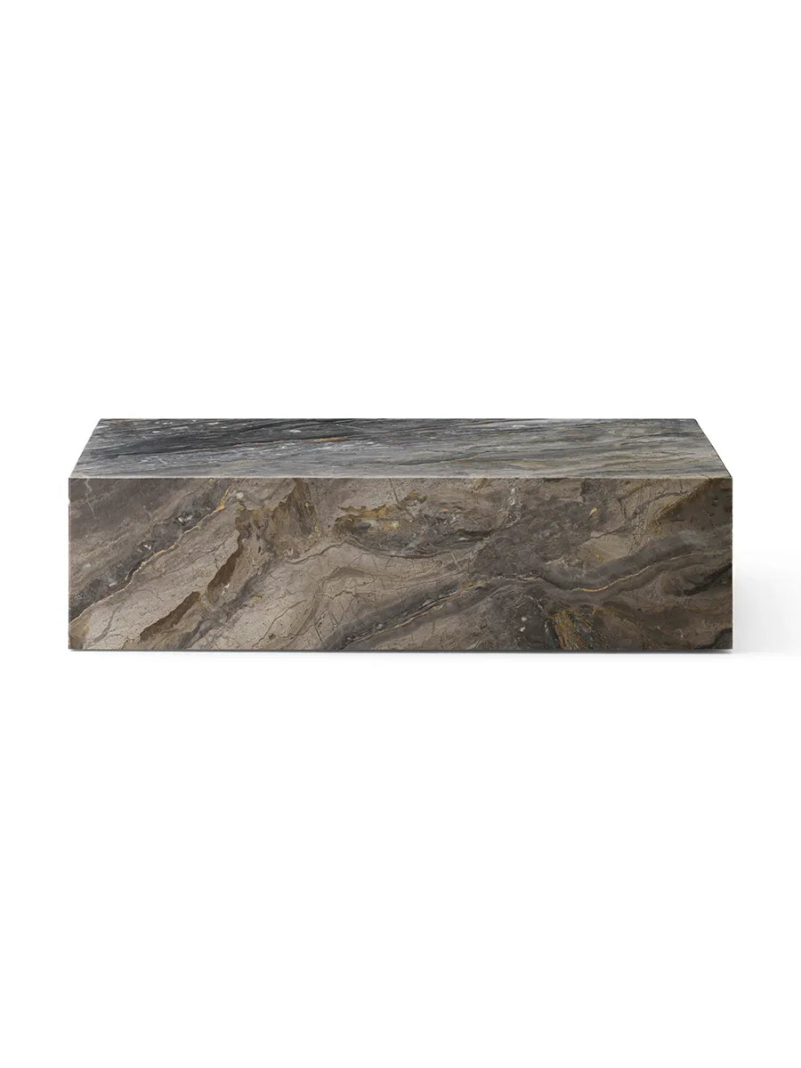 Plinth Low, grey galaxy marble fra Audo Copenhagen - 1 - Jacobsen Plus