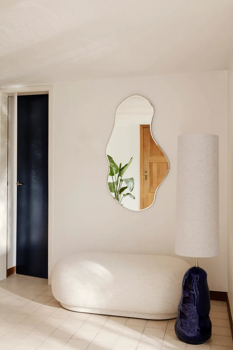 Pond Mirror stor, Brass fra Ferm Living