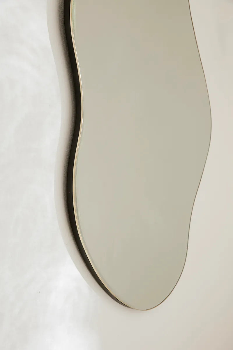 Pond Mirror stor, Brass fra Ferm Living - 3 - Jacobsen Plus