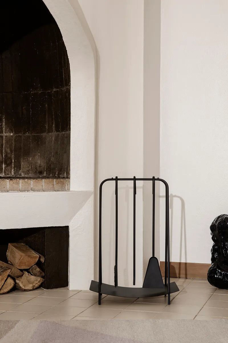 Port Fireplace Tools, sort fra Ferm Living - 2 - Jacobsen Plus