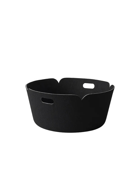 Restore Round Basket fra Muuto - Black - Jacobsen Plus