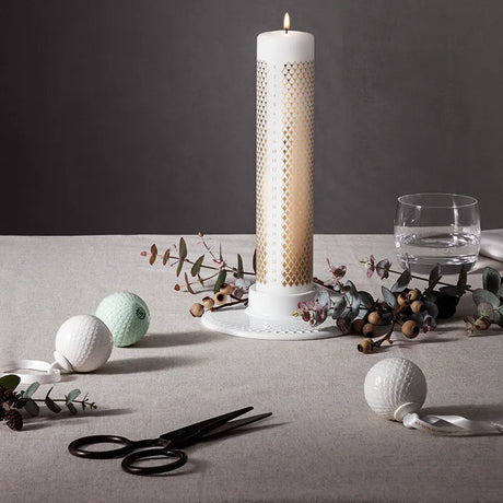 Rhombe Bloklysestage fra Lyngby Porcelæn - 2 - Jacobsen Plus