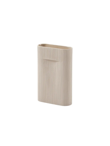 Ridge Vase fra Muuto - Beige / H35 cm - Jacobsen Plus