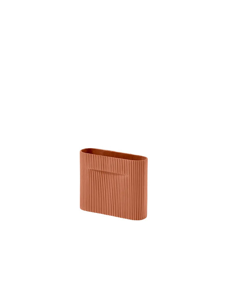 Ridge Vase fra Muuto - Terracotta / H16,5 cm - Jacobsen Plus