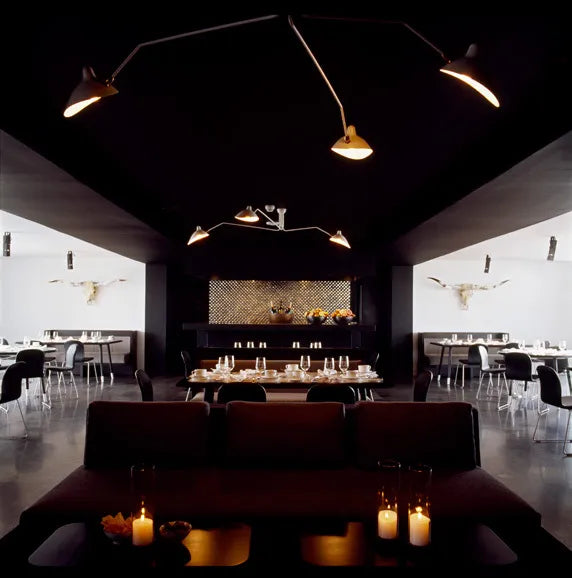 Ceiling Lamp w/3 Rotating Arms af Serge Mouille - 4 - Jacobsen Plus